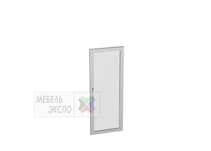 картинка Дверь стекло (рамка алюминиевая) к шкафам Тр-2.0 и Тр-2.2 от магазина мебельэкспо