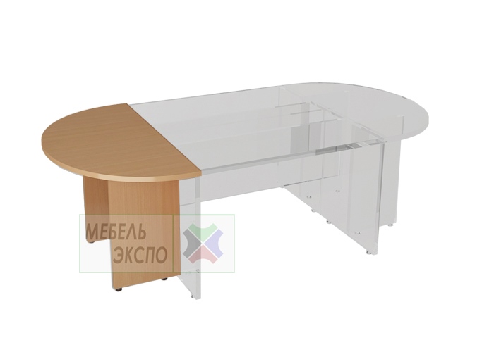 картинка Приставной элемент переговорного стола от магазина мебельэкспо