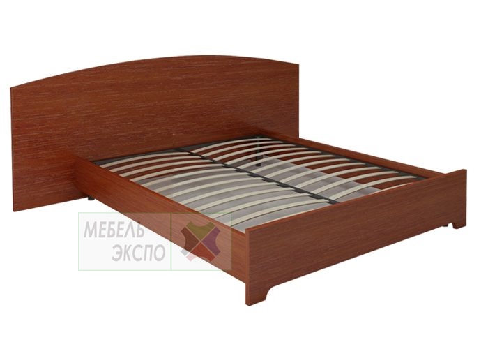 картинка Кровать двуспальная с широкой спинкой от магазина мебельэкспо