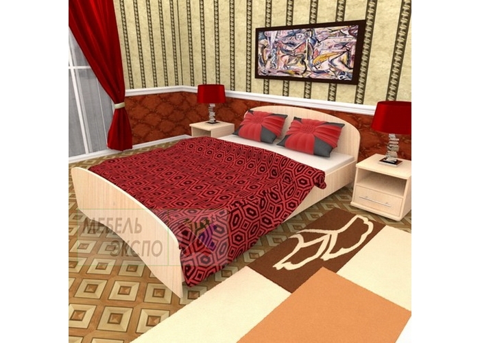 картинка Кровать К-160  (сп.место 160х200) от магазина мебельэкспо