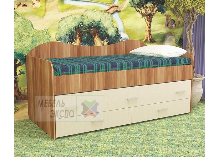картинка Кровать Нимфа 2-х ярусная от магазина мебельэкспо